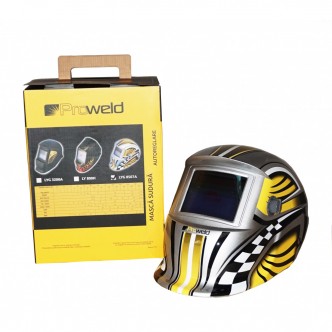 Pachet Invertor de sudura ProWeld MMA 160 DLS-LCD Profesional + Masca sudare CADOU valiza transport